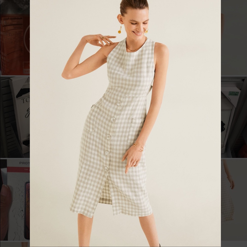 Mango Checkered Dress!